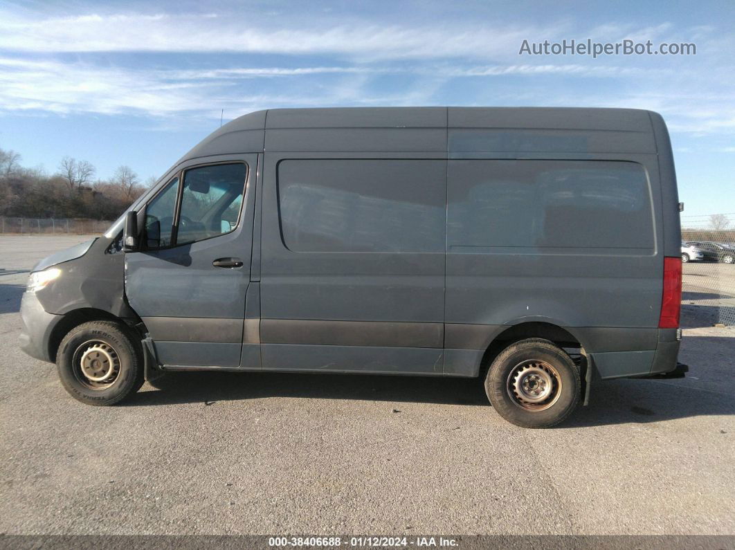 2019 Mercedes-benz Sprinter 2500 High Roof V6/standard Roof V6 Blue vin: WD4PF0CD8KP105283