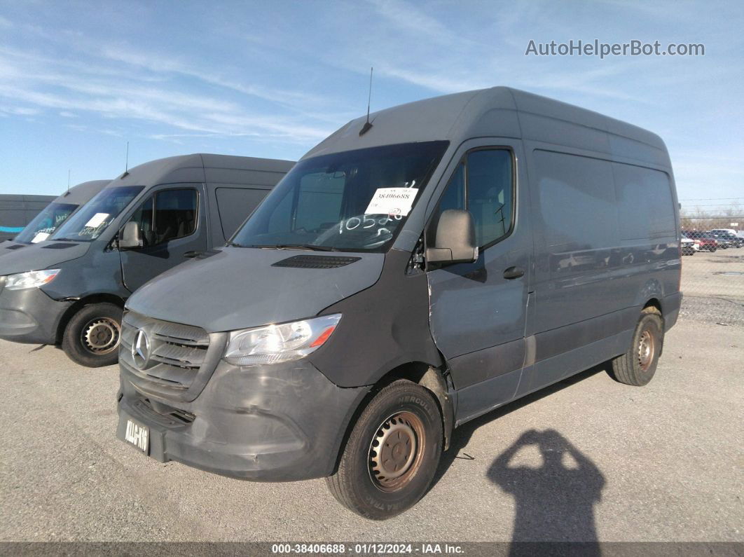 2019 Mercedes-benz Sprinter 2500 High Roof V6/standard Roof V6 Blue vin: WD4PF0CD8KP105283