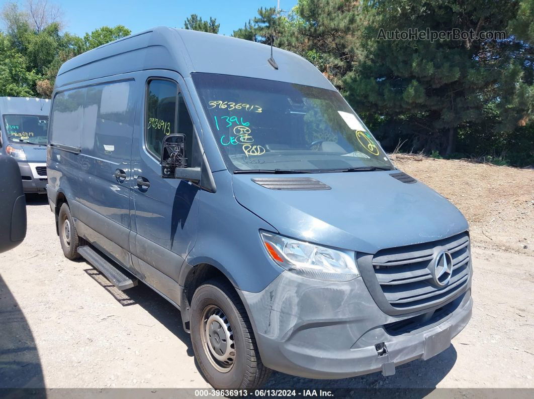 2019 Mercedes-benz Sprinter 2500 High Roof V6/standard Roof V6 Blue vin: WD4PF0CD8KT004414