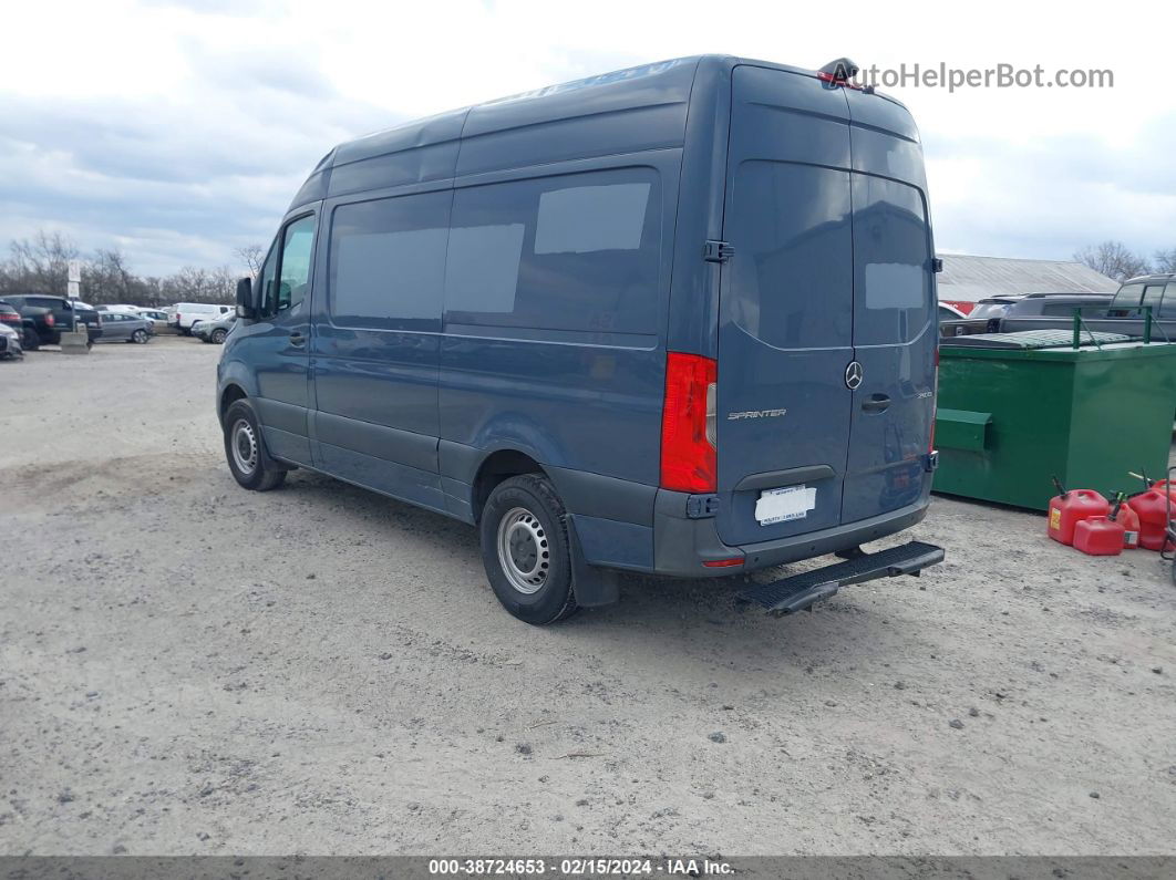 2019 Mercedes-benz Sprinter 2500 High Roof V6/standard Roof V6 Синий vin: WD4PF0CD8KT004879