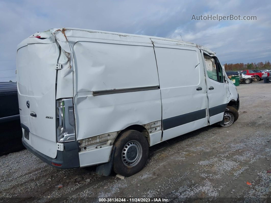 2019 Mercedes-benz Sprinter 2500 Standard Roof I4/high Roof I4 White vin: WD4PF0ED4KT010644