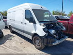 2019 Mercedes-benz Sprinter 2500 High Roof V6 White vin: WD4PF1CD0KT006258