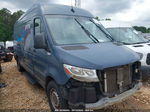 2019 Mercedes-benz Sprinter 2500 High Roof V6 Blue vin: WD4PF1CD0KT006759