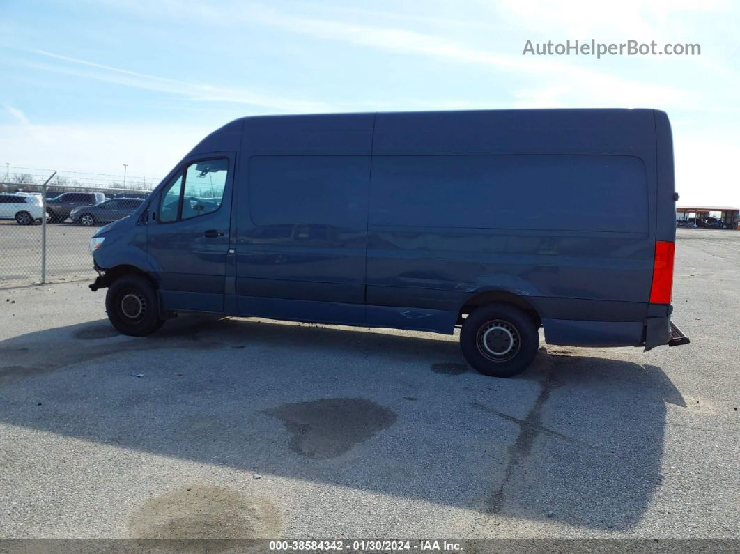 2019 Mercedes-benz Sprinter 2500 High Roof V6 Blue vin: WD4PF1CD1KP122061