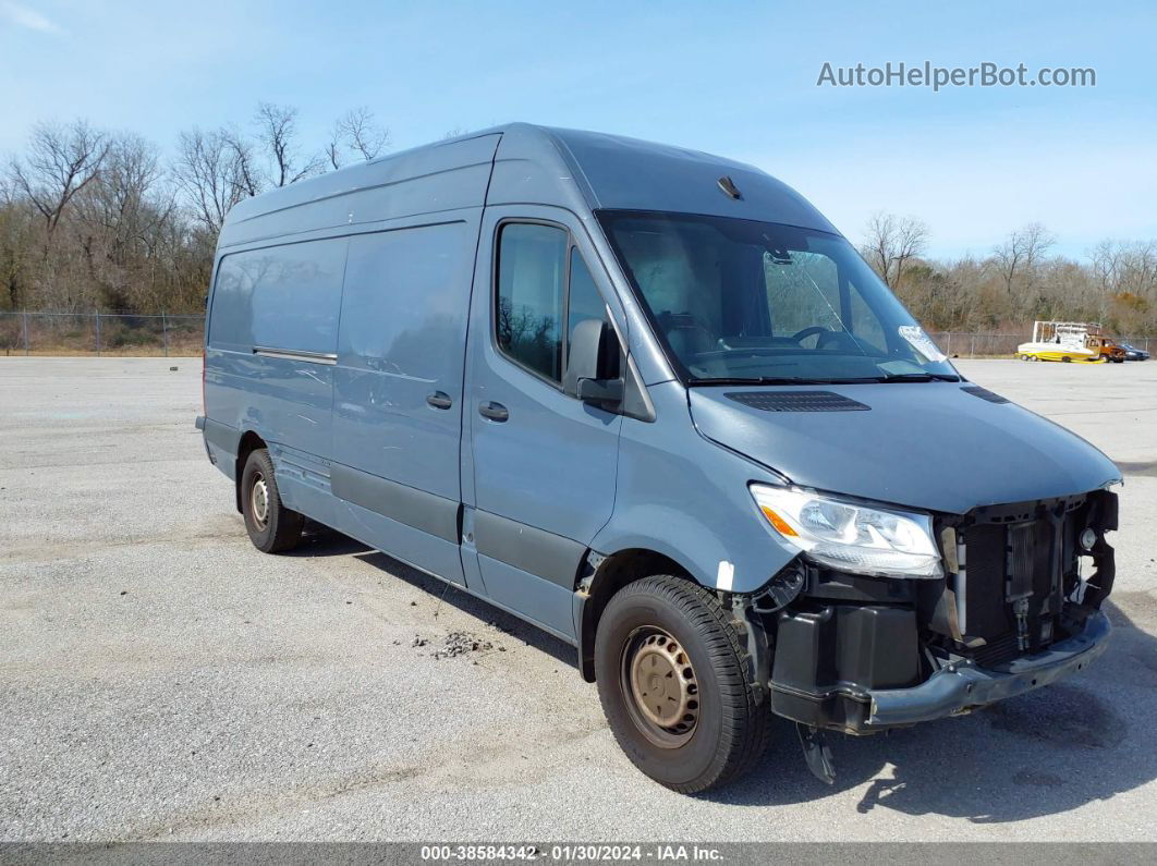 2019 Mercedes-benz Sprinter 2500 High Roof V6 Синий vin: WD4PF1CD1KP122061