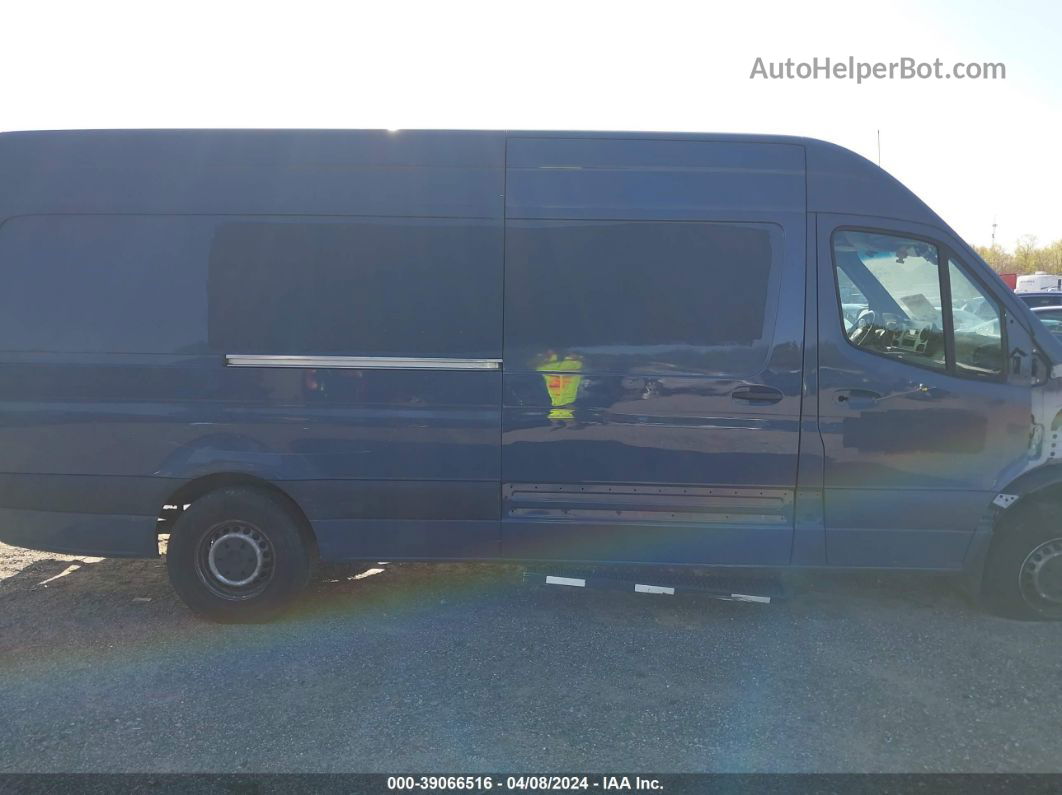 2019 Mercedes-benz Sprinter 2500 High Roof V6 Синий vin: WD4PF1CD1KP129673