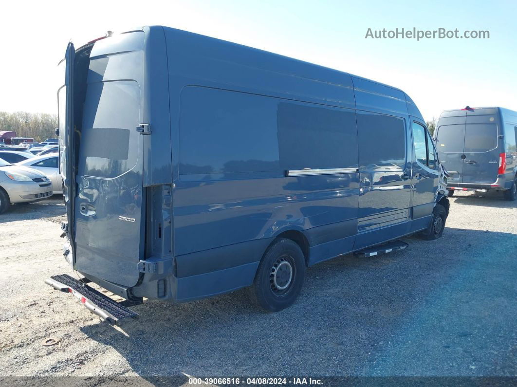 2019 Mercedes-benz Sprinter 2500 High Roof V6 Синий vin: WD4PF1CD1KP129673