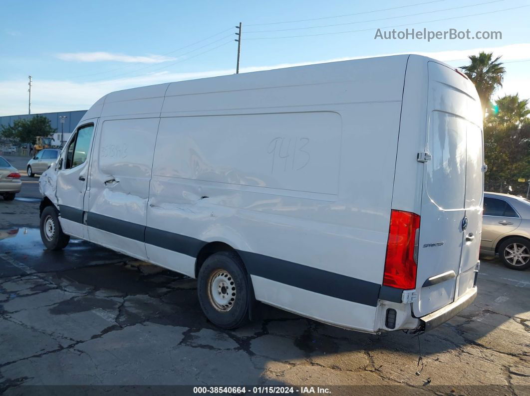 2019 Mercedes-benz Sprinter 2500 High Roof V6 White vin: WD4PF1CD1KT007760