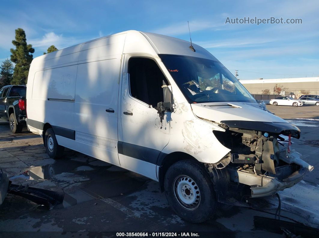 2019 Mercedes-benz Sprinter 2500 High Roof V6 White vin: WD4PF1CD1KT007760