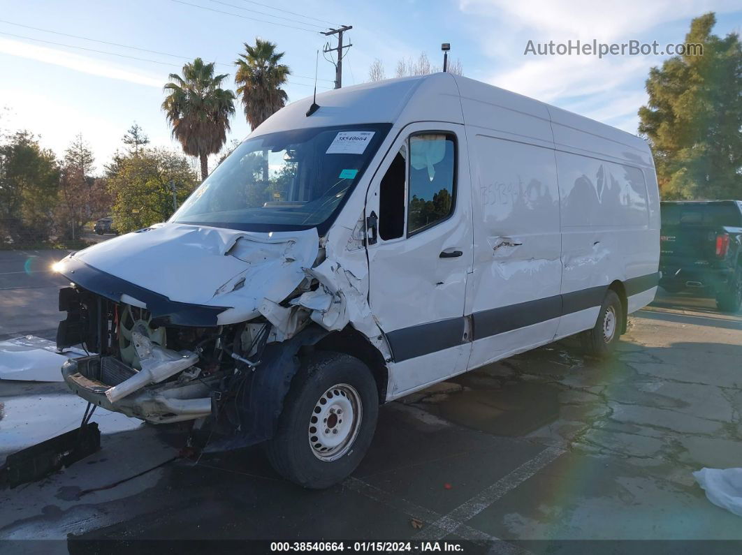 2019 Mercedes-benz Sprinter 2500 High Roof V6 White vin: WD4PF1CD1KT007760