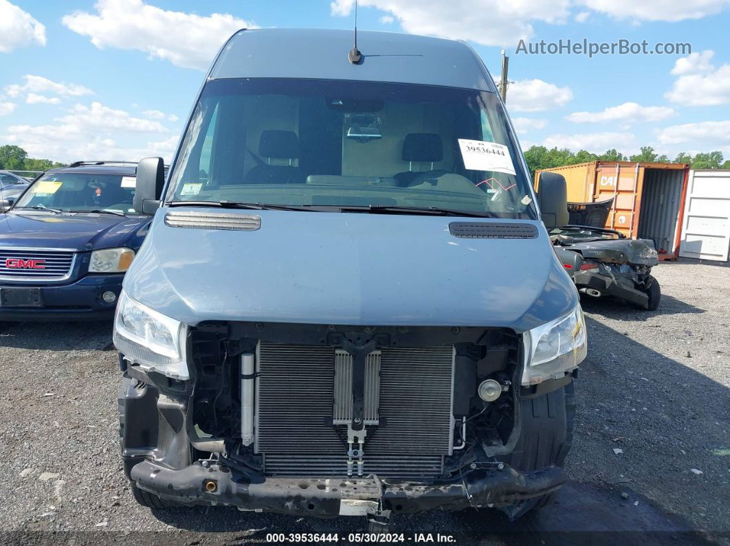 2019 Mercedes-benz Sprinter 2500 High Roof V6 Blue vin: WD4PF1CD1KT012876