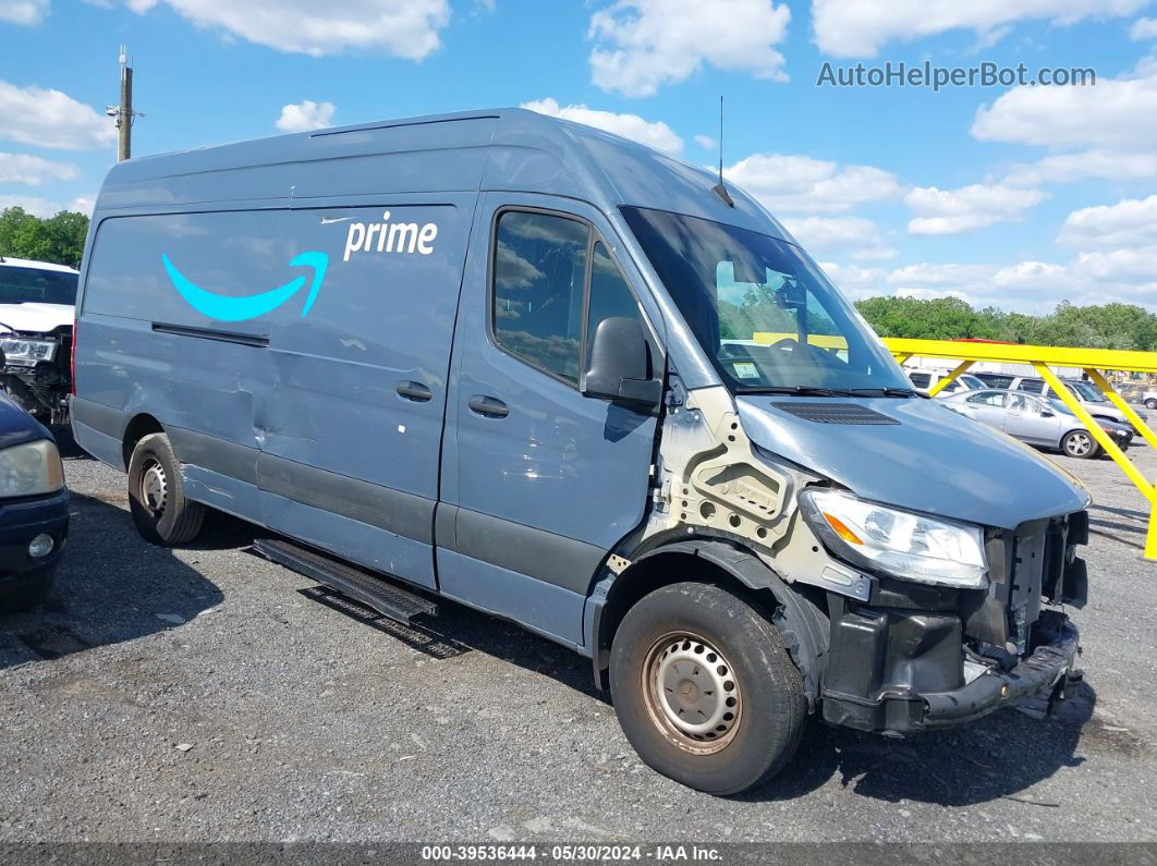 2019 Mercedes-benz Sprinter 2500 High Roof V6 Blue vin: WD4PF1CD1KT012876