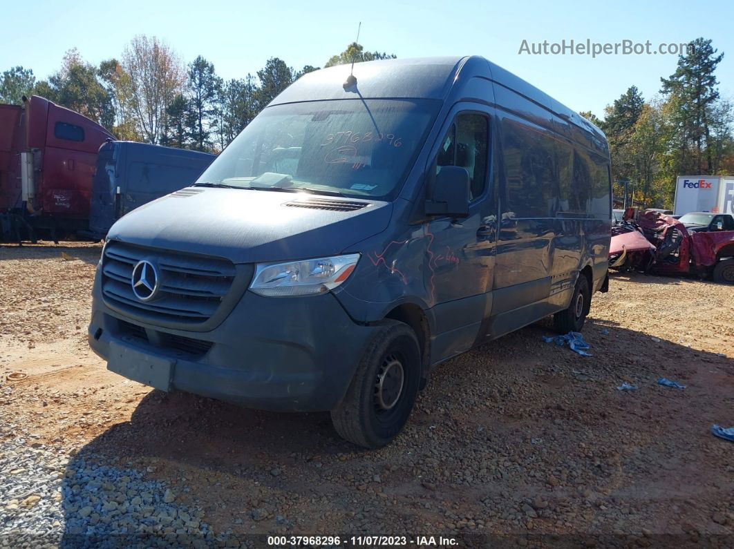 2019 Mercedes-benz Sprinter 2500 High Roof V6 Blue vin: WD4PF1CD2KP127544