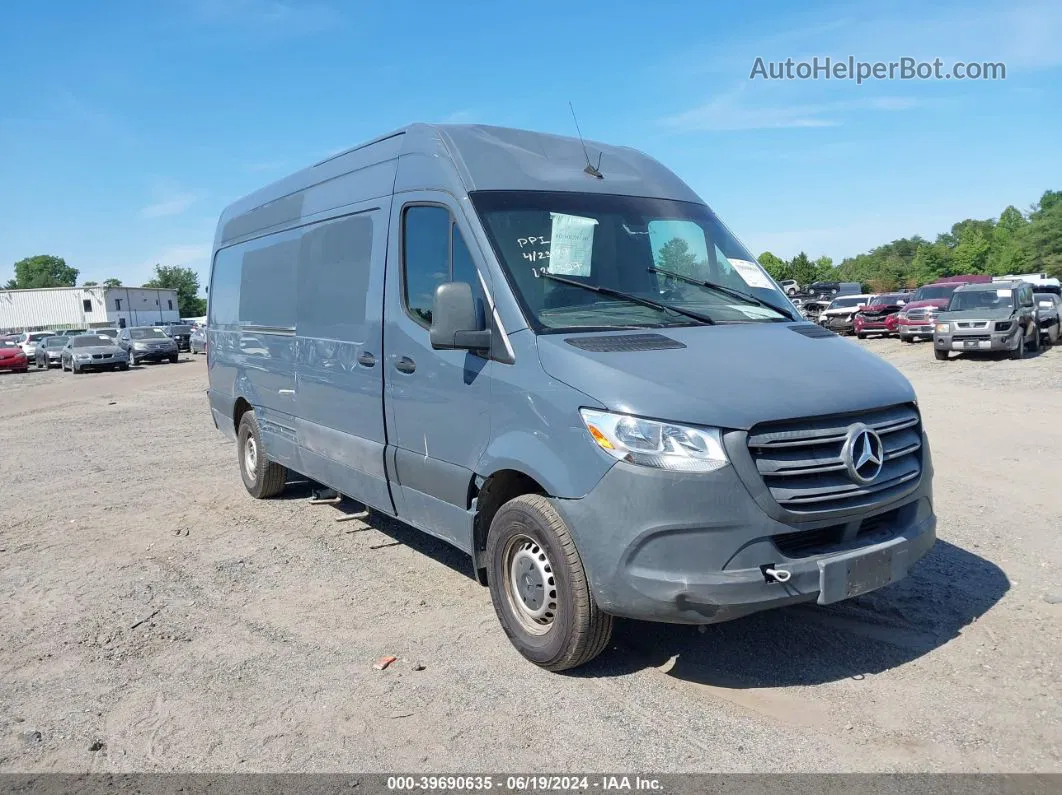 2019 Mercedes-benz Sprinter 2500 High Roof V6 Blue vin: WD4PF1CD2KP129374