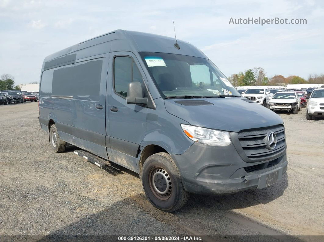 2019 Mercedes-benz Sprinter 2500 High Roof V6 Blue vin: WD4PF1CD2KP133067