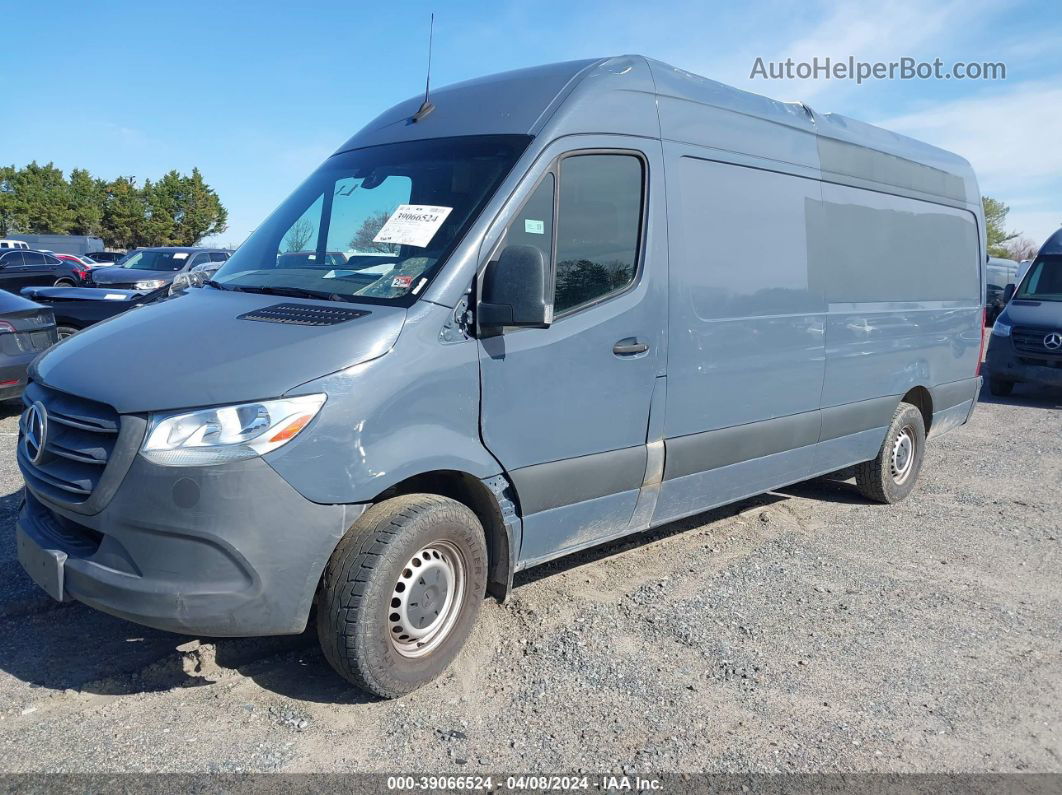 2019 Mercedes-benz Sprinter 2500 High Roof V6 Blue vin: WD4PF1CD2KP141167