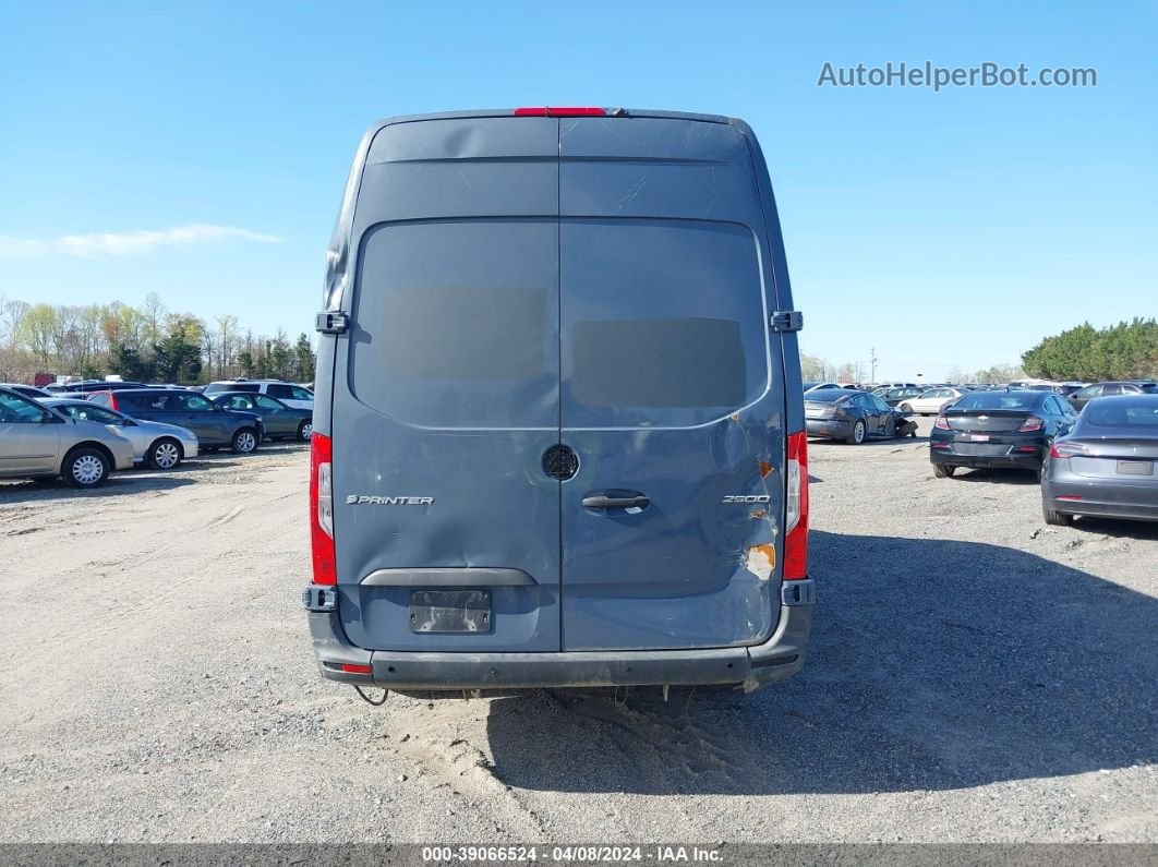 2019 Mercedes-benz Sprinter 2500 High Roof V6 Blue vin: WD4PF1CD2KP141167