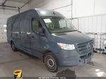 2019 Mercedes-benz Sprinter 2500 High Roof V6 Dark Blue vin: WD4PF1CD3KP152436