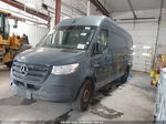 2019 Mercedes-benz Sprinter 2500 High Roof V6 Dark Blue vin: WD4PF1CD3KP152436