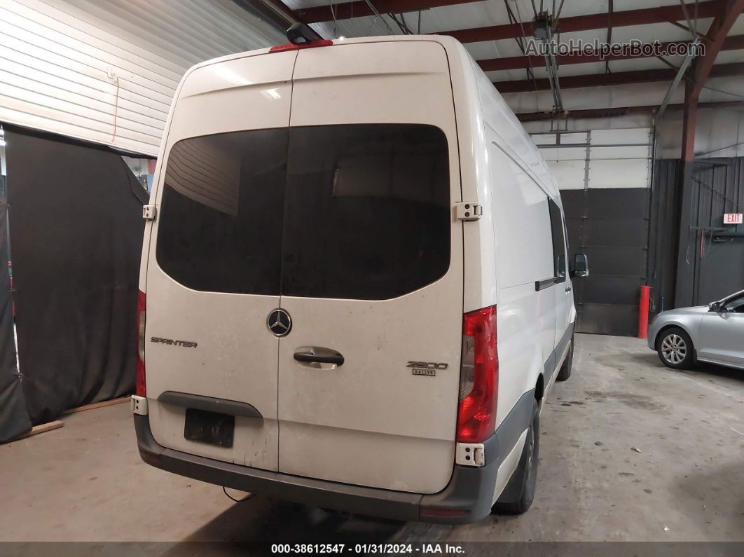 2019 Mercedes-benz Sprinter 2500 High Roof V6 White vin: WD4PF1CD4KP052636