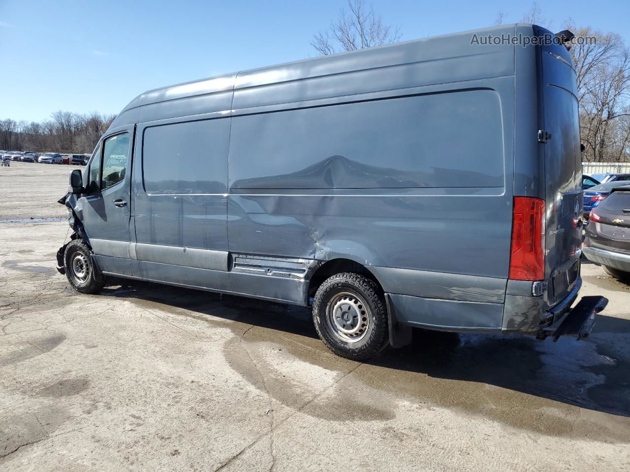 2019 Mercedes-benz Sprinter 2500/3500 Gray vin: WD4PF1CD4KP134897