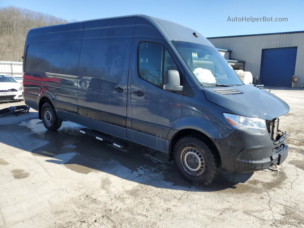 2019 Mercedes-benz Sprinter 2500/3500 Gray vin: WD4PF1CD4KP134897