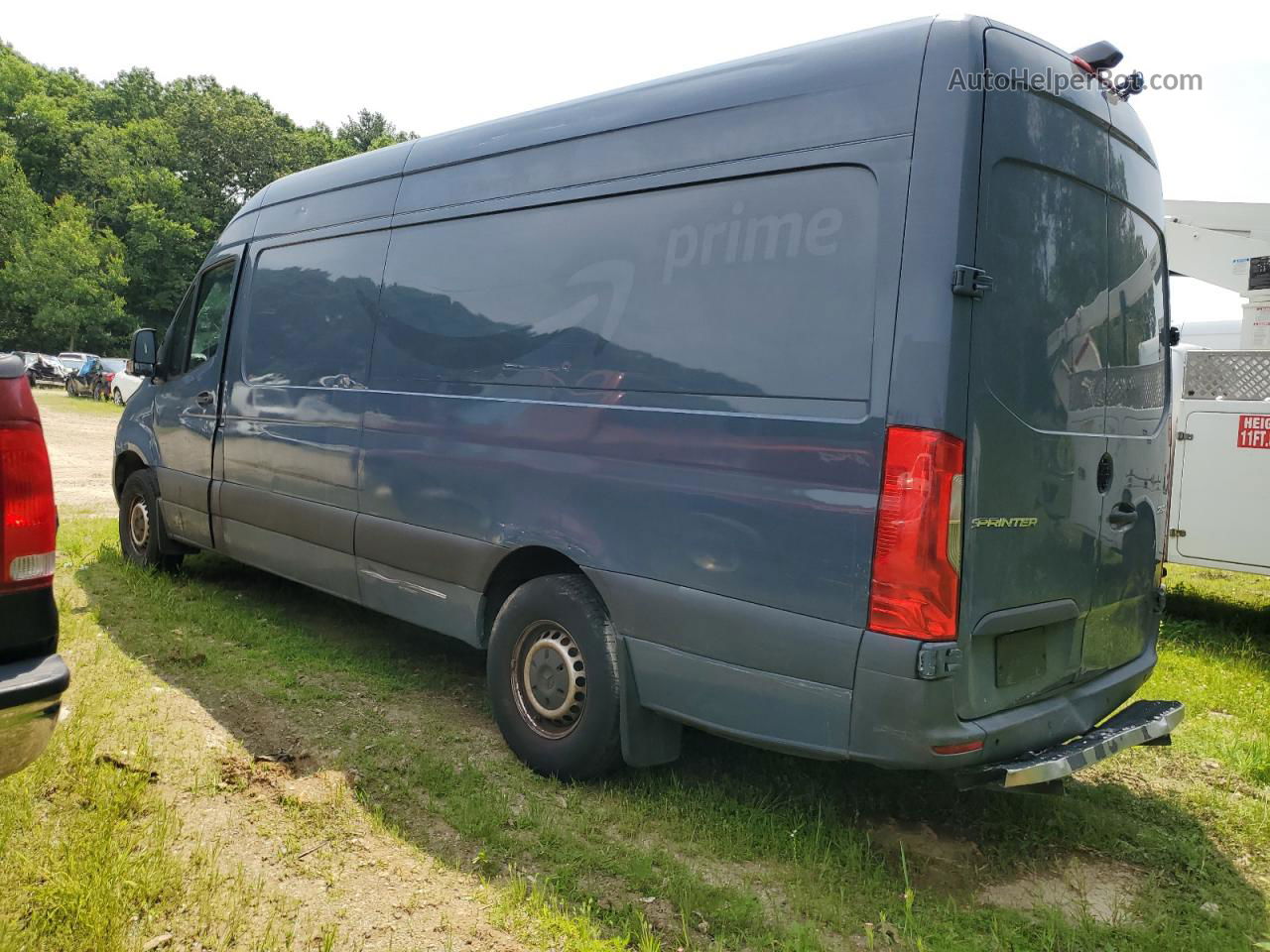 2019 Mercedes-benz Sprinter 2500/3500 Gray vin: WD4PF1CD4KP141185