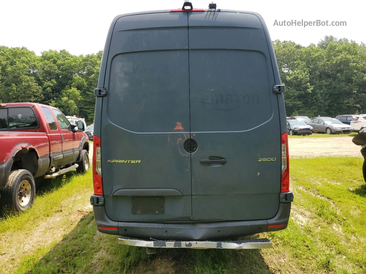 2019 Mercedes-benz Sprinter 2500/3500 Gray vin: WD4PF1CD4KP141185