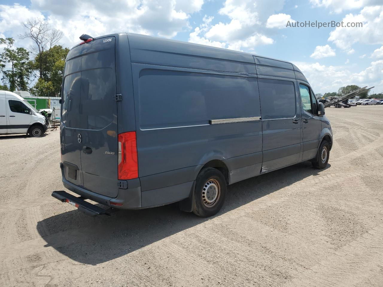 2019 Mercedes-benz Sprinter 2500/3500 Серый vin: WD4PF1CD5KP122757