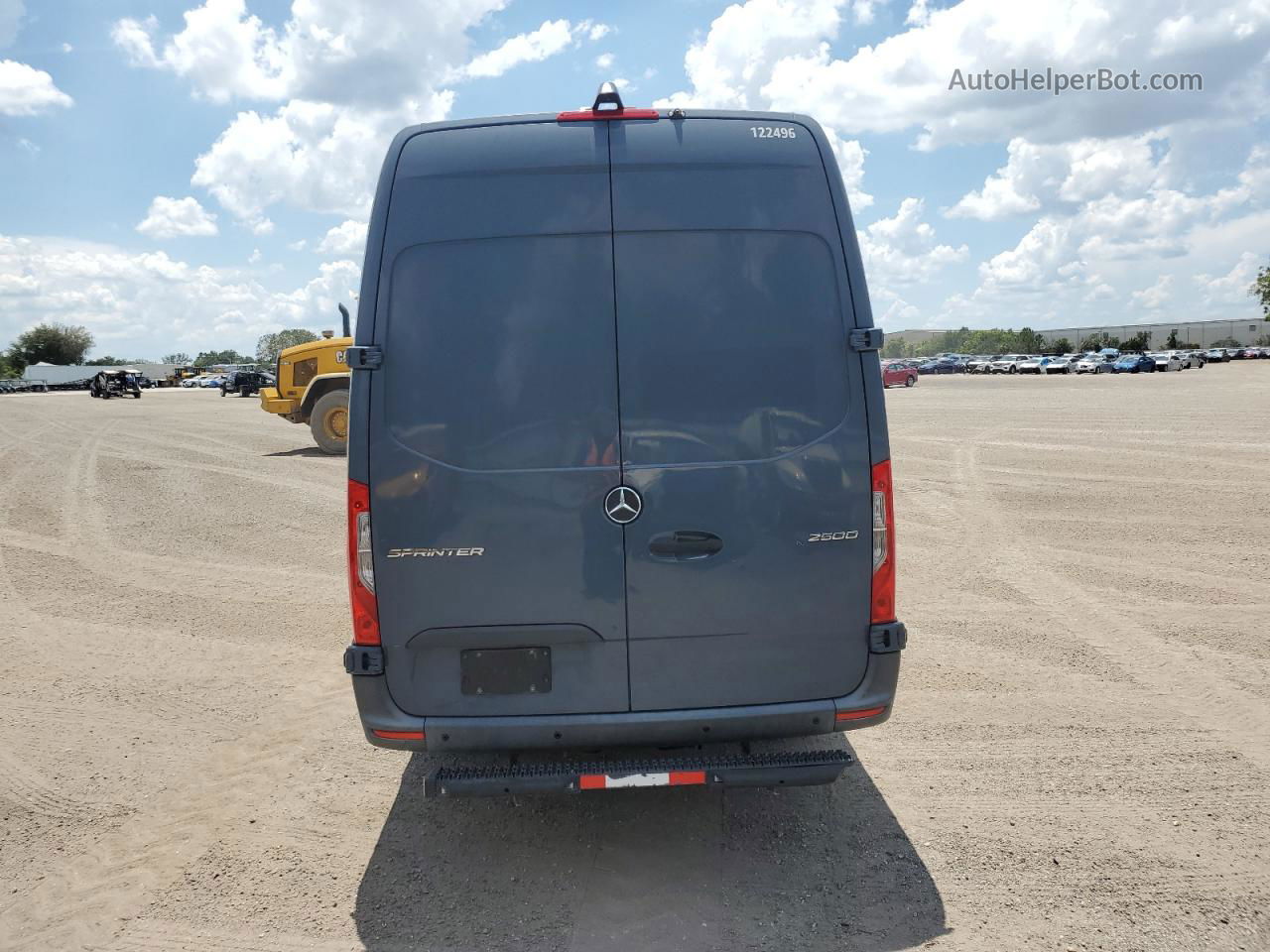 2019 Mercedes-benz Sprinter 2500/3500 Серый vin: WD4PF1CD5KP122757