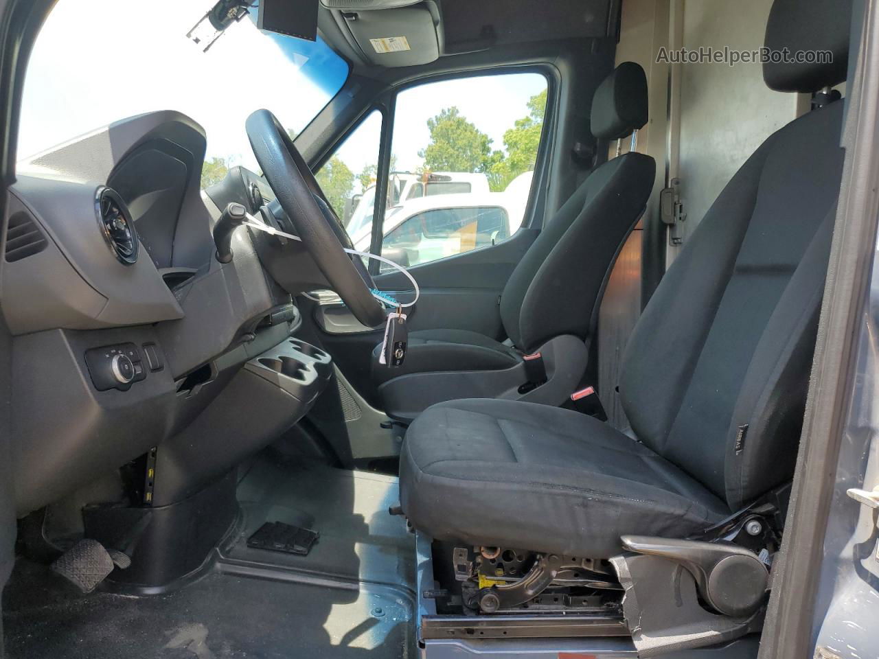 2019 Mercedes-benz Sprinter 2500/3500 Серый vin: WD4PF1CD5KP122757