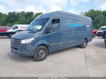 2019 Mercedes-benz Sprinter 2500 High Roof V6 Синий vin: WD4PF1CD5KP124654