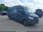 2019 Mercedes-benz Sprinter 2500 High Roof V6 Blue vin: WD4PF1CD5KP124654