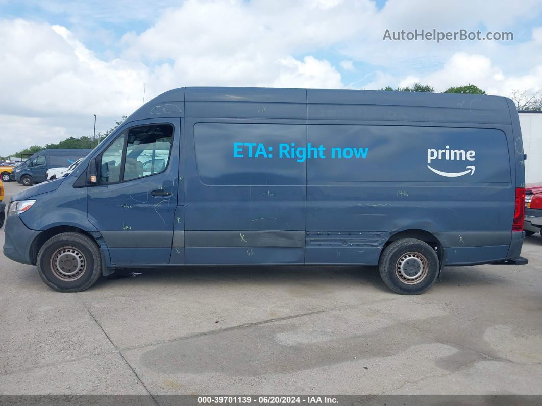 2019 Mercedes-benz Sprinter 2500 High Roof V6 Синий vin: WD4PF1CD5KP124654