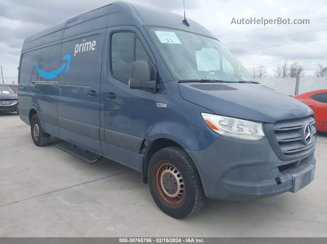 2019 Mercedes-benz Sprinter 2500 High Roof V6 Blue vin: WD4PF1CD5KP127991