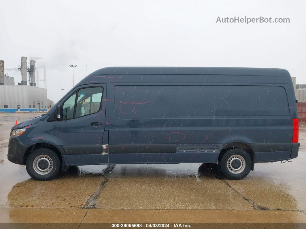 2019 Mercedes-benz Sprinter 2500 High Roof V6 Синий vin: WD4PF1CD5KT012475