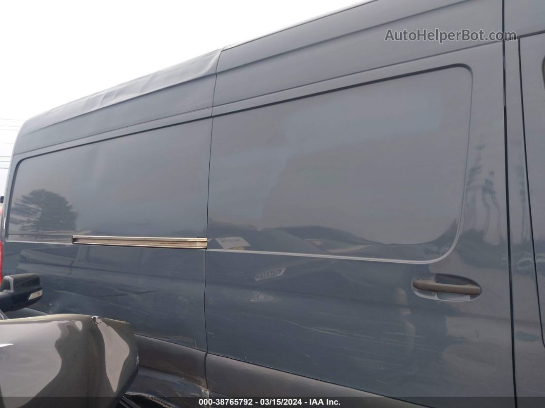 2019 Mercedes-benz Sprinter 2500 High Roof V6 Синий vin: WD4PF1CD6KP142791