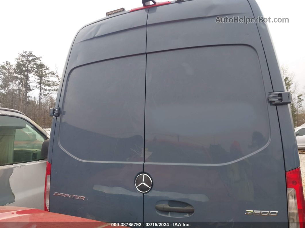 2019 Mercedes-benz Sprinter 2500 High Roof V6 Синий vin: WD4PF1CD6KP142791