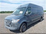 2019 Mercedes-benz Sprinter 2500 High Roof V6 Blue vin: WD4PF1CD6KT013196