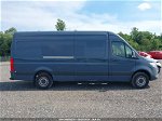 2019 Mercedes-benz Sprinter 2500 High Roof V6 Blue vin: WD4PF1CD6KT013196