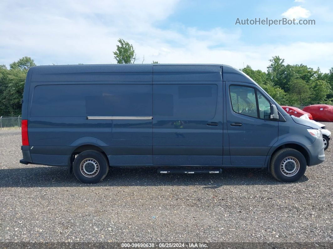 2019 Mercedes-benz Sprinter 2500 High Roof V6 Blue vin: WD4PF1CD6KT013196