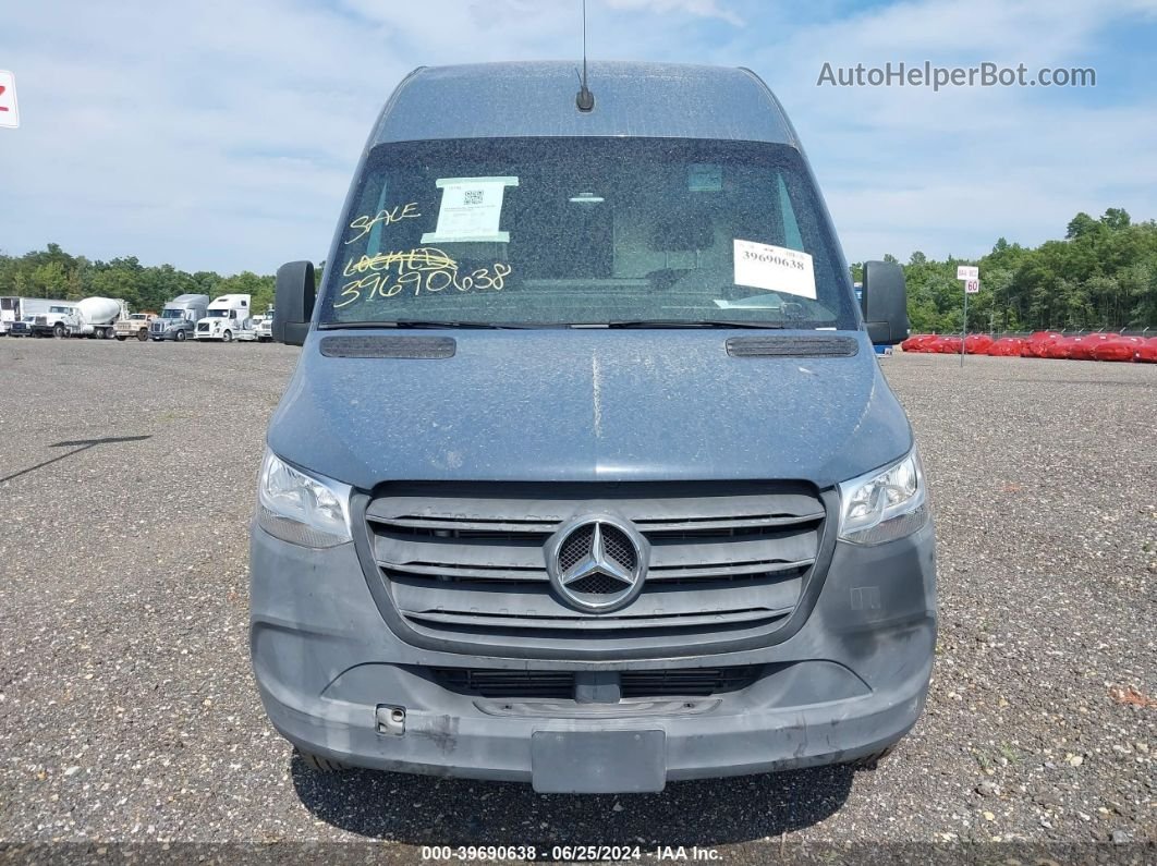 2019 Mercedes-benz Sprinter 2500 High Roof V6 Blue vin: WD4PF1CD6KT013196