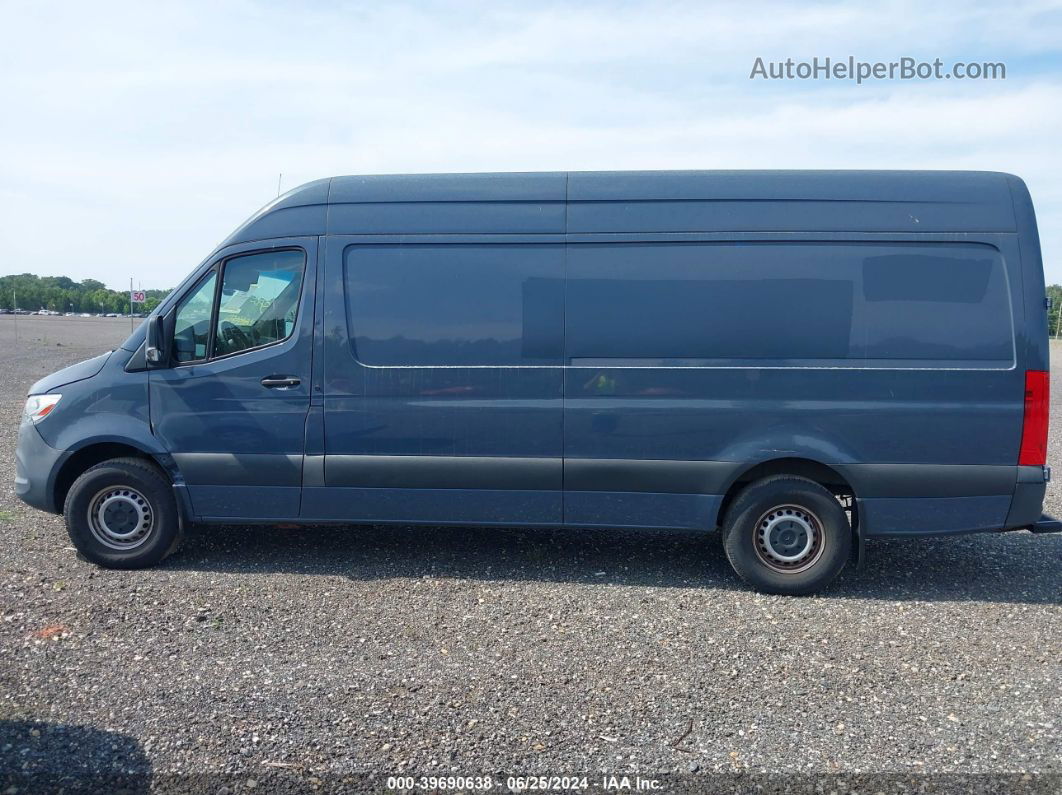 2019 Mercedes-benz Sprinter 2500 High Roof V6 Blue vin: WD4PF1CD6KT013196