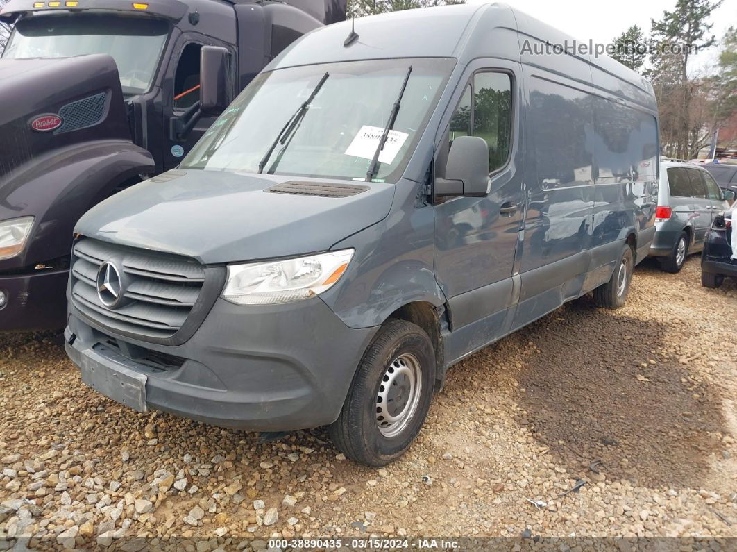 2019 Mercedes-benz Sprinter 2500 High Roof V6 Gray vin: WD4PF1CD7KP138894