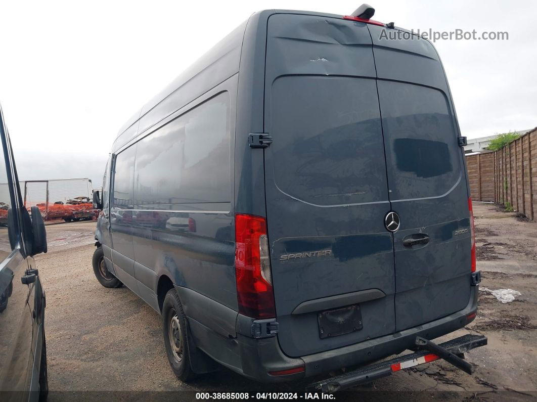 2019 Mercedes-benz Sprinter 2500 High Roof V6 Gray vin: WD4PF1CD7KP147398