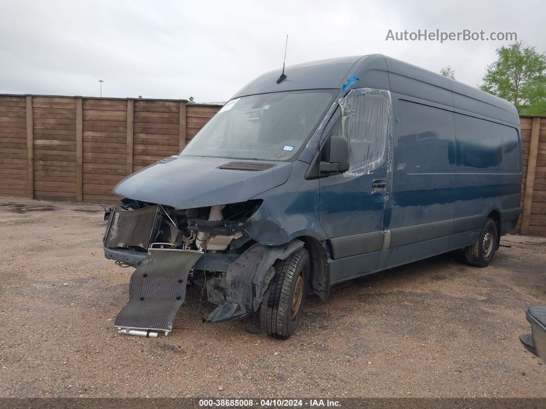 2019 Mercedes-benz Sprinter 2500 High Roof V6 Gray vin: WD4PF1CD7KP147398