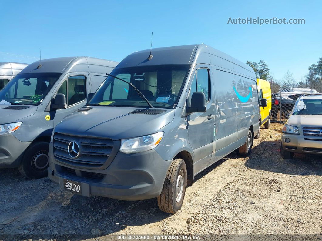 2019 Mercedes-benz Sprinter 2500 High Roof V6 Gray vin: WD4PF1CD7KP149779