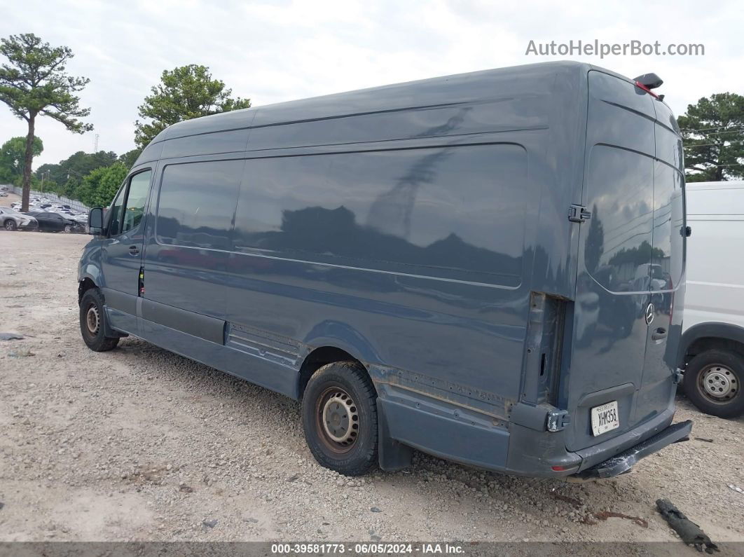 2019 Mercedes-benz Sprinter 2500 High Roof V6 Blue vin: WD4PF1CD8KP125281