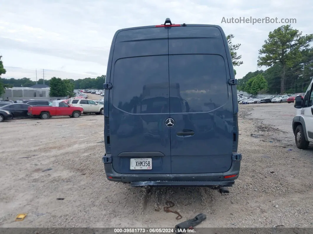 2019 Mercedes-benz Sprinter 2500 High Roof V6 Blue vin: WD4PF1CD8KP125281