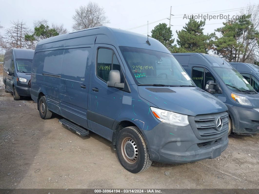 2019 Mercedes-benz Sprinter 2500 High Roof V6 Blue vin: WD4PF1CD8KT012924